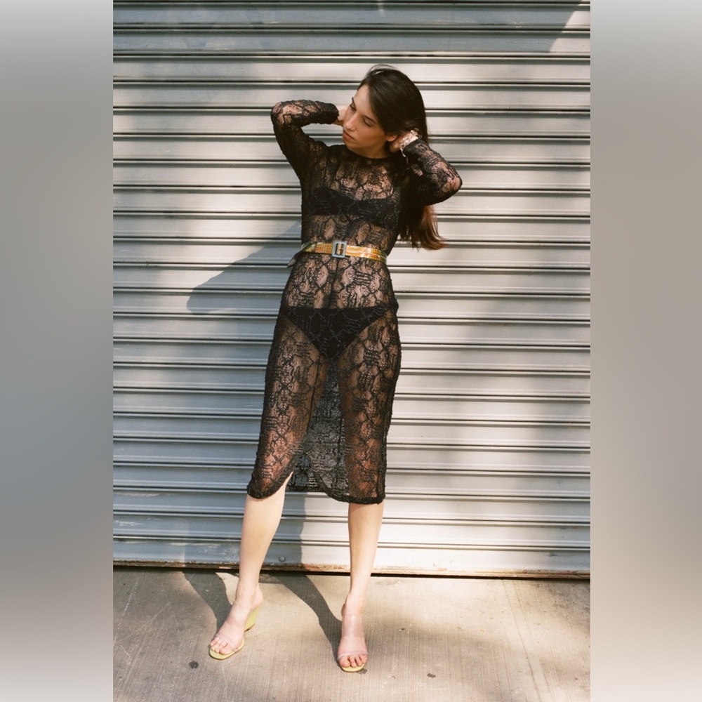 Maryam Nassir Zadeh Lace Dress 2